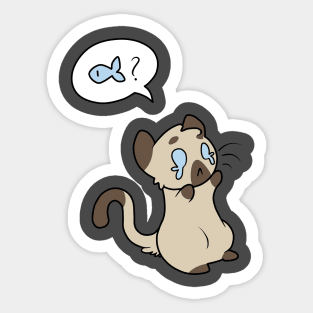 fishy? Sticker